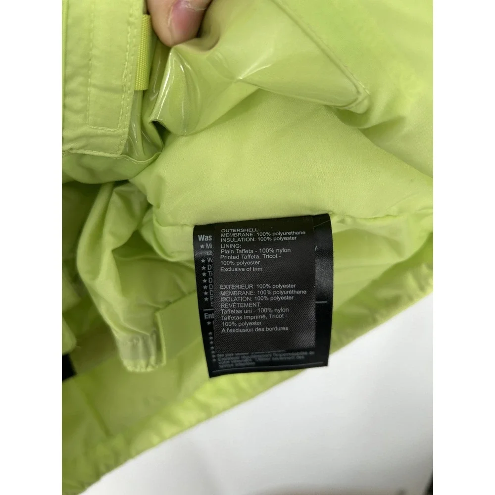 Burton Snowboard Ski Snow Winter Insulated Jacket Girls Large 14/16‎ Neon Hooded